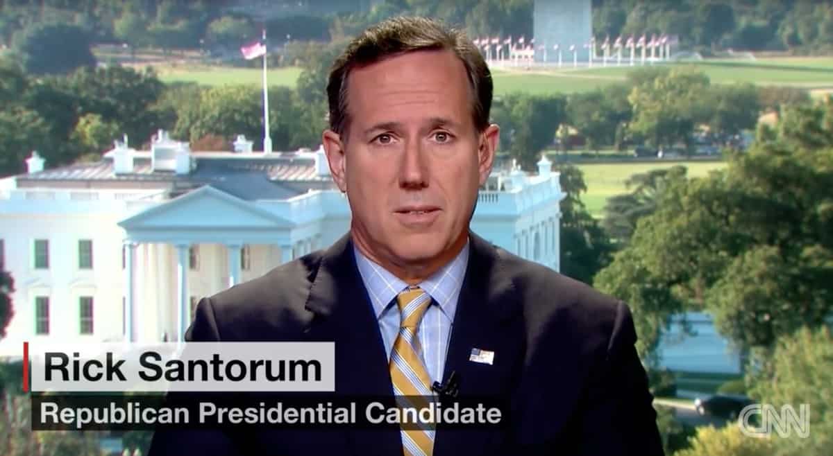 Rick Santorum Advises Kim Davis