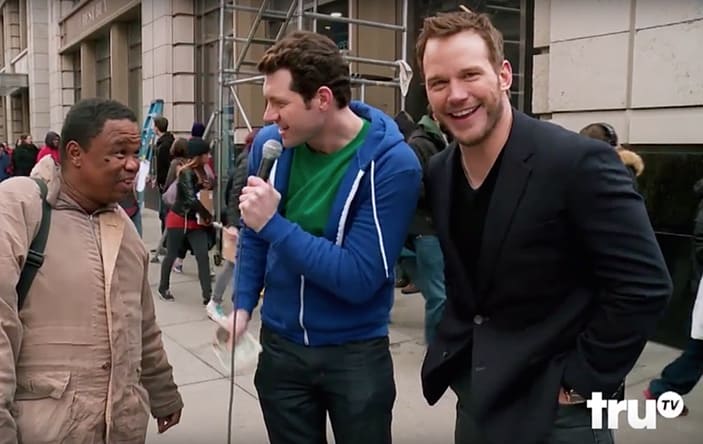 Chris Pratt joins Billy on the Street