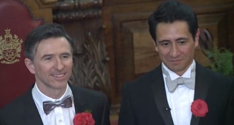 Peter McGraith and David Cabrera uk same-sex couples