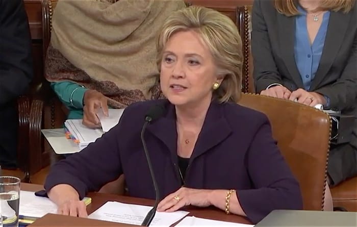 Hillary Clinton testifies