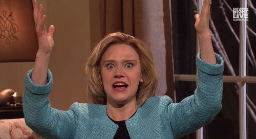 Kate McKinnon Hillary Clinton SNL