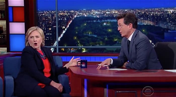 Hillary Clinton Colbert