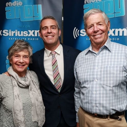 Andy Cohen and his parents coming out