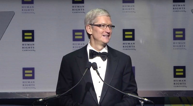 Tim Cook Human Rights Campaign HRC