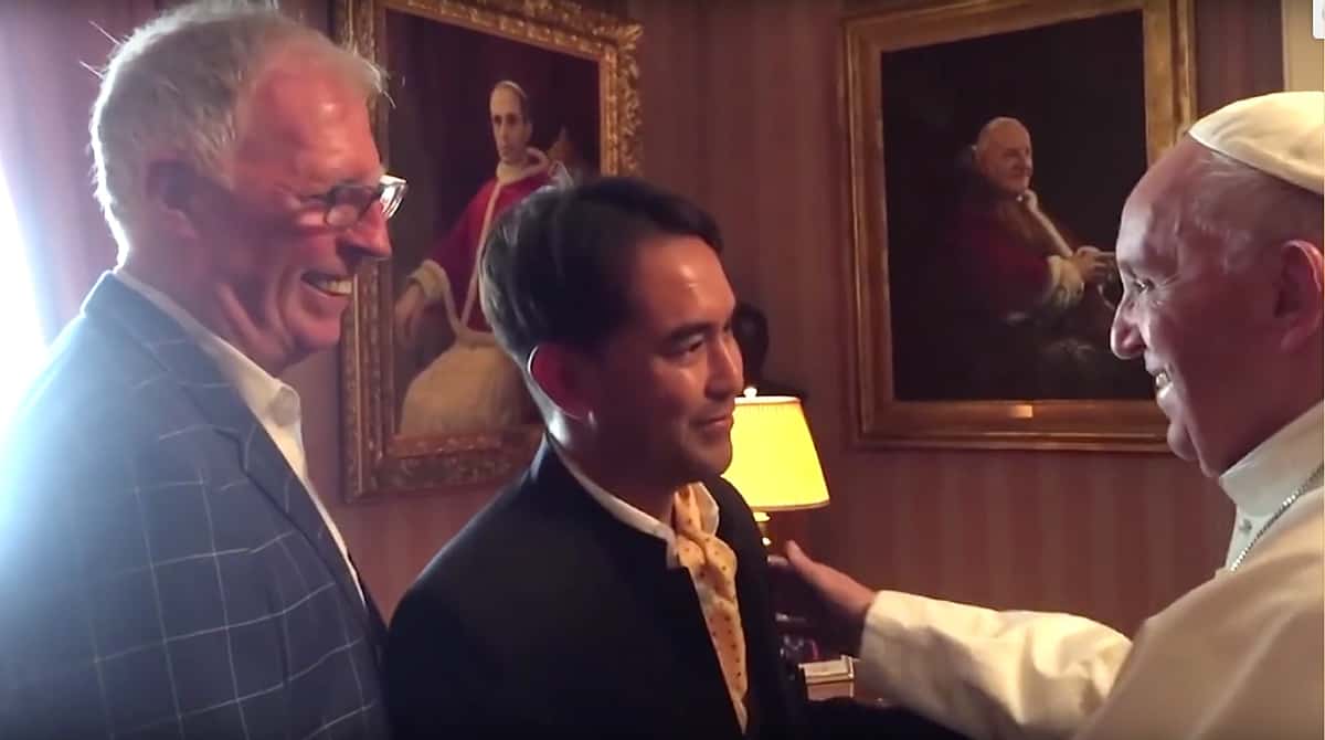 Pope Francis met with gay couple