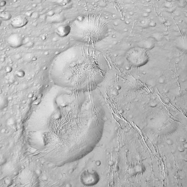 Enceladus snowman