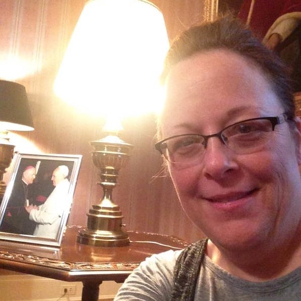 Kim Davis in VAtican Embassy