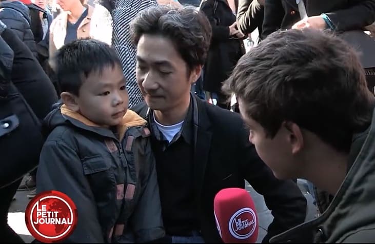 little boy realizes love heals after paris attacks