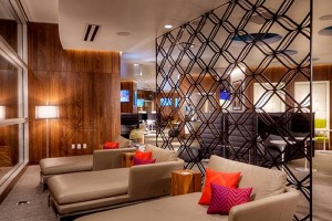 American Express Centurion Lounge, Las Vegas in Towleroad and ManAboutWorld gay travel magazine