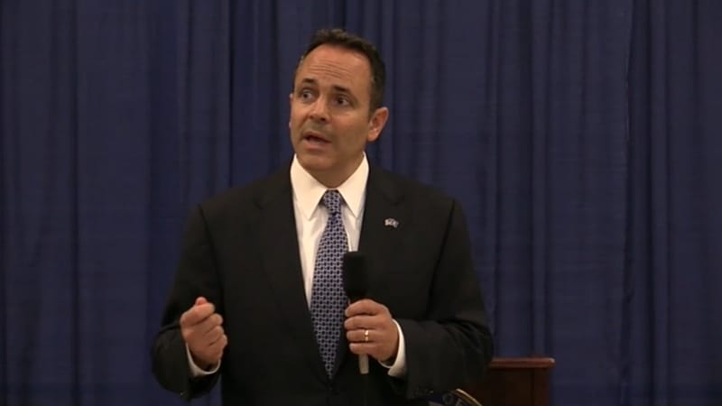 Matt Bevin clerks