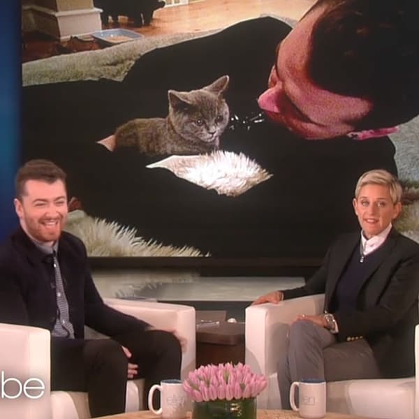 Sam Smith Ellen DeGeneres