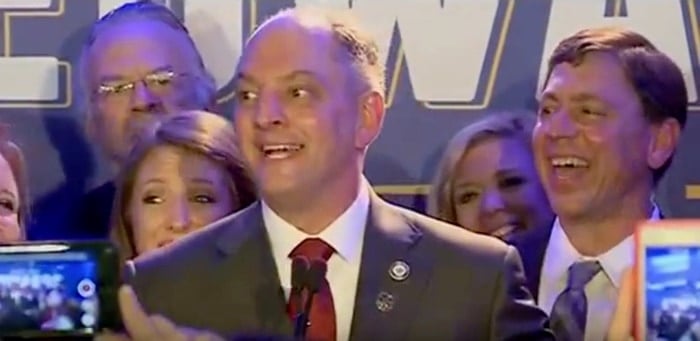 John Bel Edwards david vitter defeated