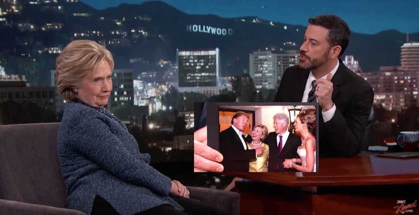 Hillary Clinton Jimmy Kimmel