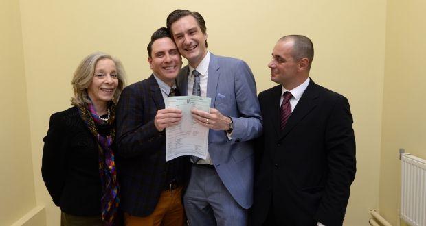 first gay couple marries in ireland