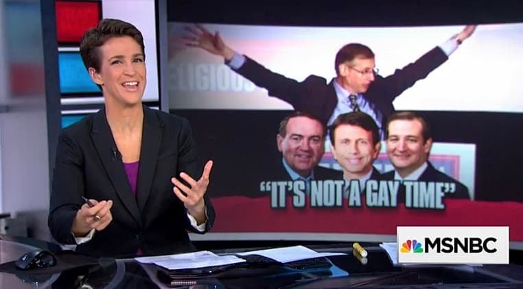 rachel maddow kill the gays