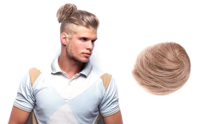 clip-on Man Bun