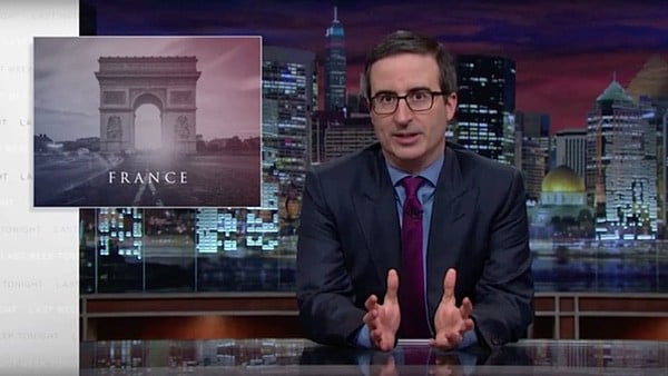 John Oliver rips the Paris terrorists