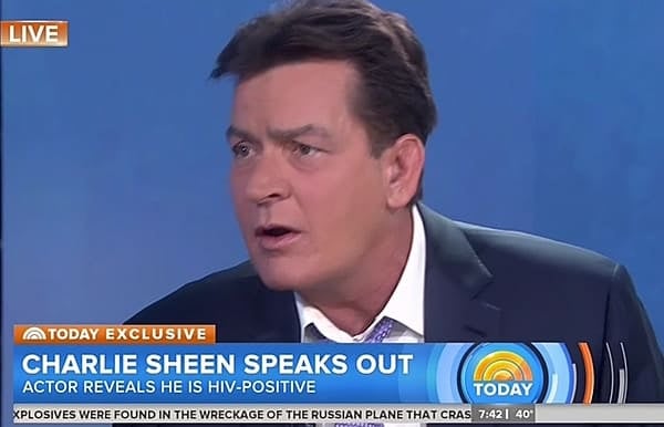 Charlie Sheen HIV positive