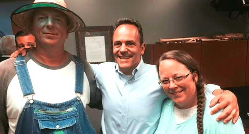 Matt Bevin Kim Davis Kentucky religious freedom