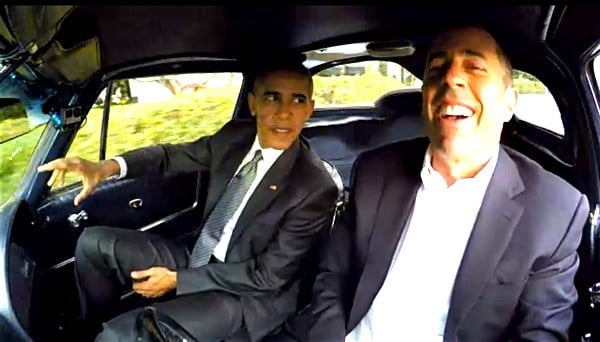 Jerry Seinfeld takes President Obama