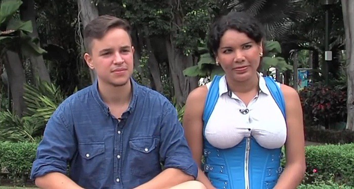 Transgender couple