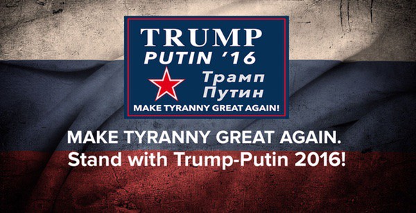 Donald Trump announces Vladimir Putin