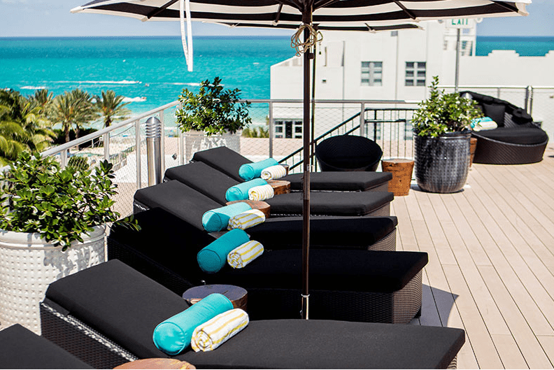 Hotel Croydon rooftop Miami Beach, top 12 hotels Miami, Towleroad and ManAboutWorld