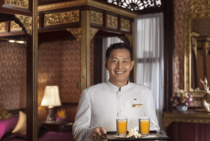 Mandarin Oriental Bangkok; warm-weather getaways in Towleroad and ManAboutWorld gay travel magazine Mandarin Oriental Bangkok