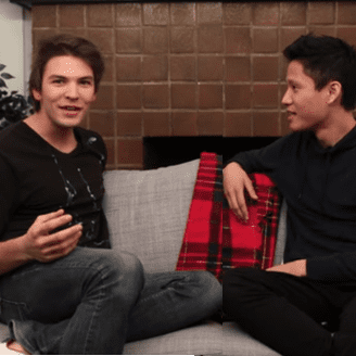 straight men gay men