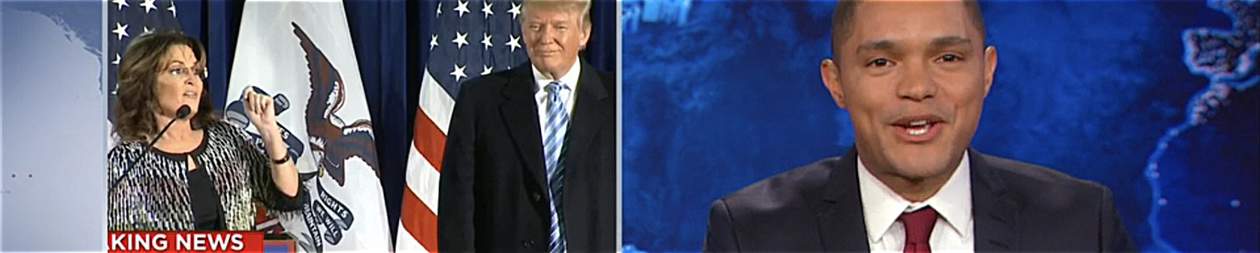 Trevor Noah Sarah Palin
