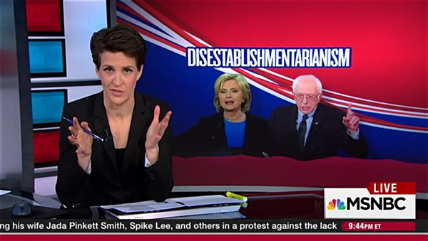 Sanders Establishment Maddow