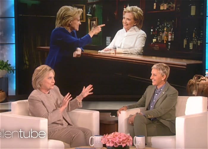 Hillary Clinton on Ellen