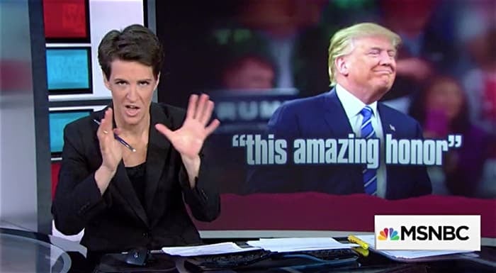 Rachel Maddow on Trump