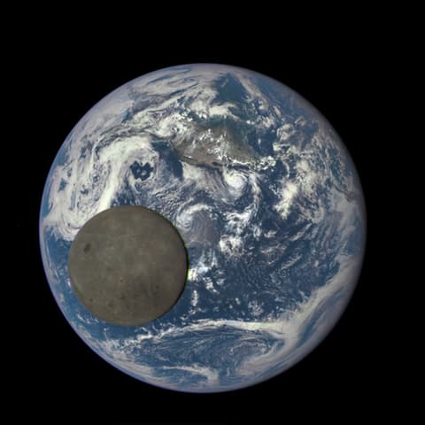 Moon Earth