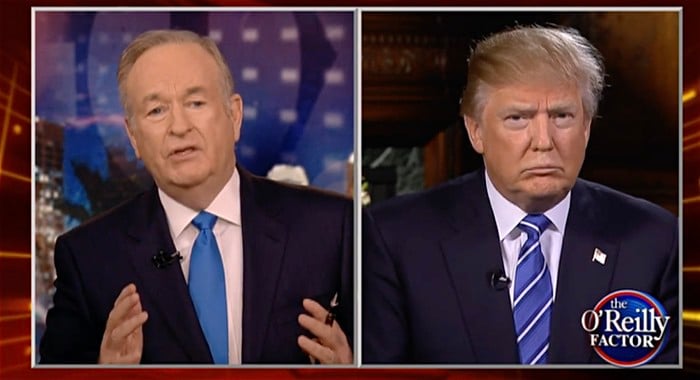 Bill O'Reilly Donald Trump