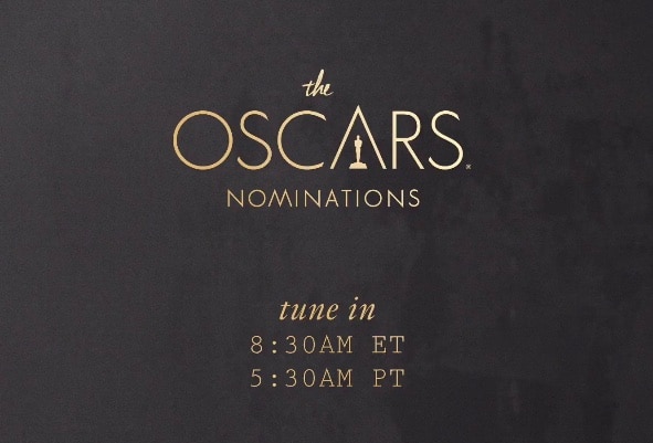 Watch Oscar nominations