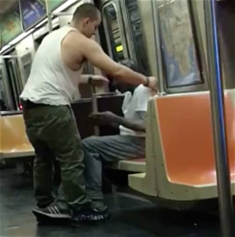 Subway samaritan