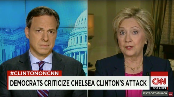 Jake Tapper Hillary Clinton