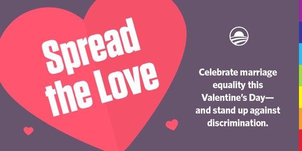 obama valentine's day