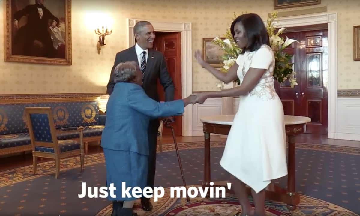 Obama dance party