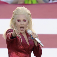 lady gaga national anthem