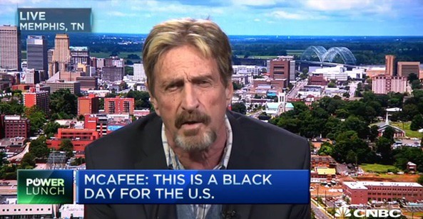 John McAfee Apple