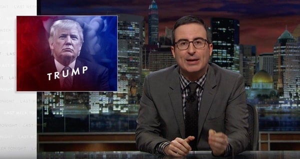 John Oliver Trump