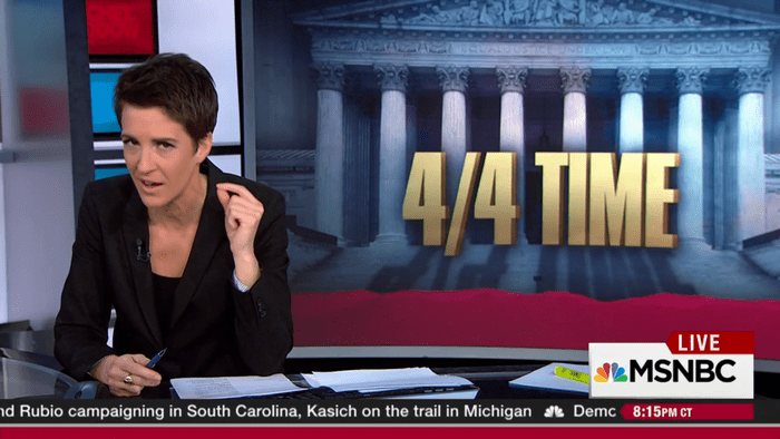 rachel maddow scalia