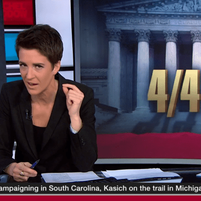 rachel maddow scalia