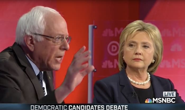 Bernie Sanders Hillary Clinton artful smear