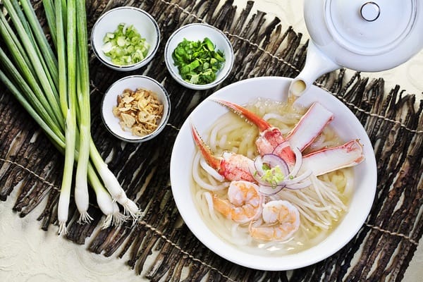 King Seafood Noodle Soup, Hong Kong Cafe.