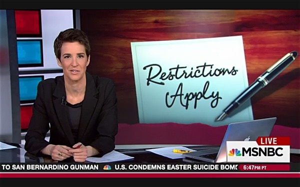 Maddow North Carolina ACLU