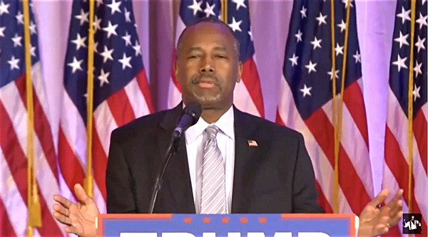 Ben Carson endorses Donald Trump