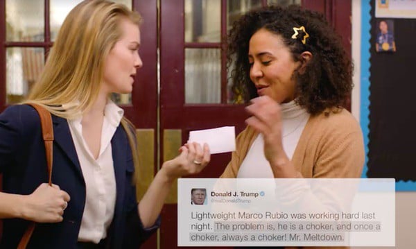 Mean Girls read Donald Trump tweets